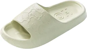 Bathroom Slipper Women and Men Showers Sandals Mens Cloud Slides Indoor Slipper House Home Drainage Hole Non Slip