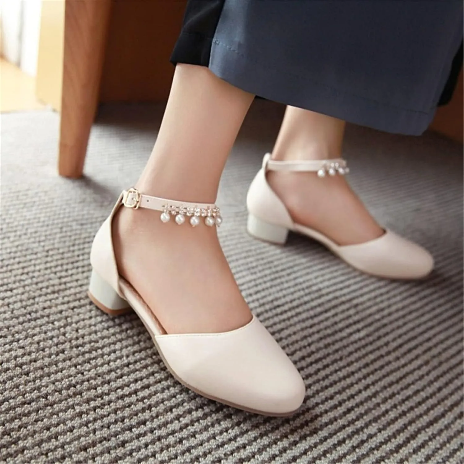 Girls Sandals Mary Jane Dress Shoes Ankle Strap Open Toe Flower Girl Wedding Party for Toddler Little Kid Big Kid
