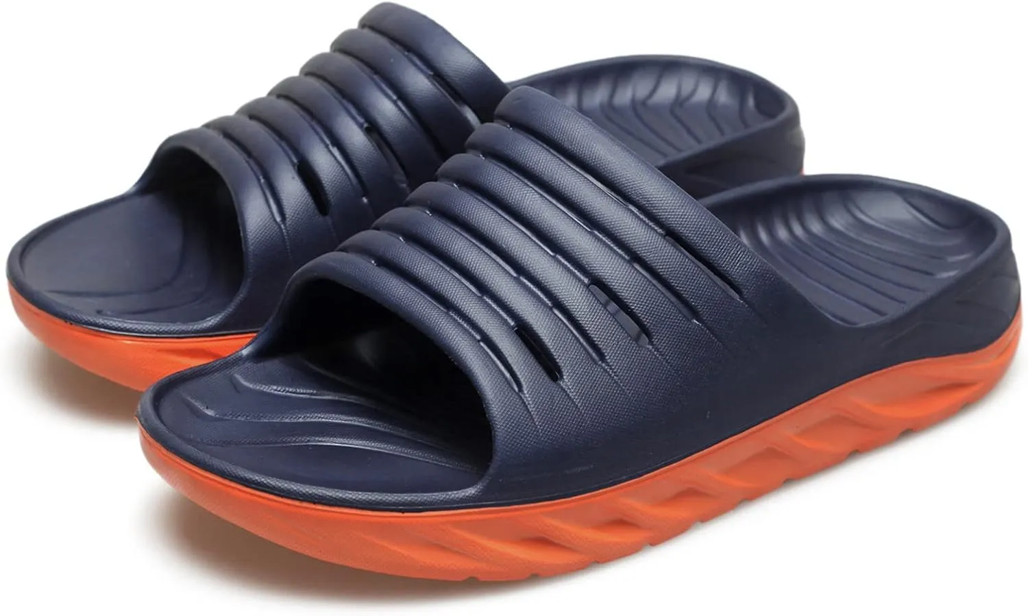 Men's Comfortable and Lightweight Large Thick Arch Slippers in Summer Mens Slippers with Arch Support