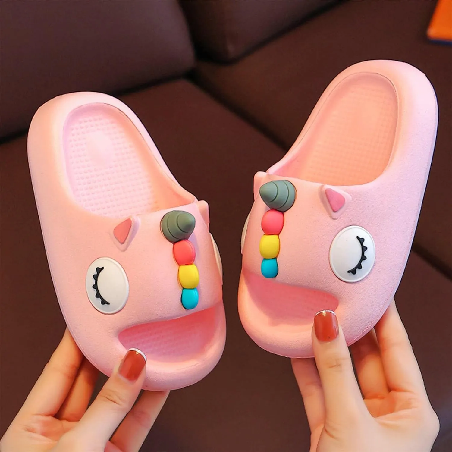 Pool Beach Water Shoes Children's Slippers Cute Cartoon Outdoor Sandals Baby Bath Non Slip Indoor Shoes