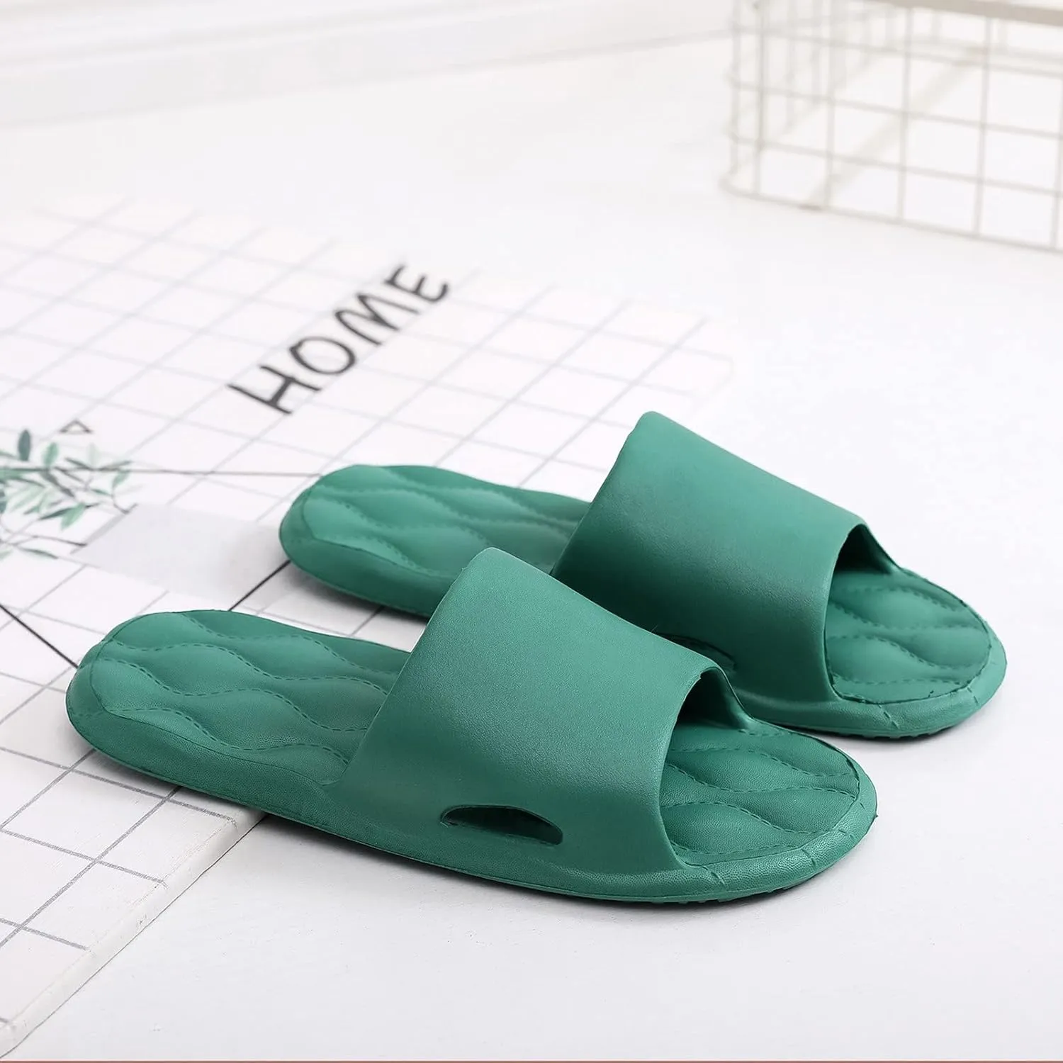 Shower Slippers for Men Indoor Slippers for Men Shower Bathroom Sandals Pillow Women and Womens Shoes Bathroom House and Pool Sandals Flip Flops Women