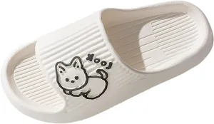 Slides for Men Slides for Women Cloud Slippers Men Shower Shoes Women Comfortable Quick Drying Ultra Comfort Slippers