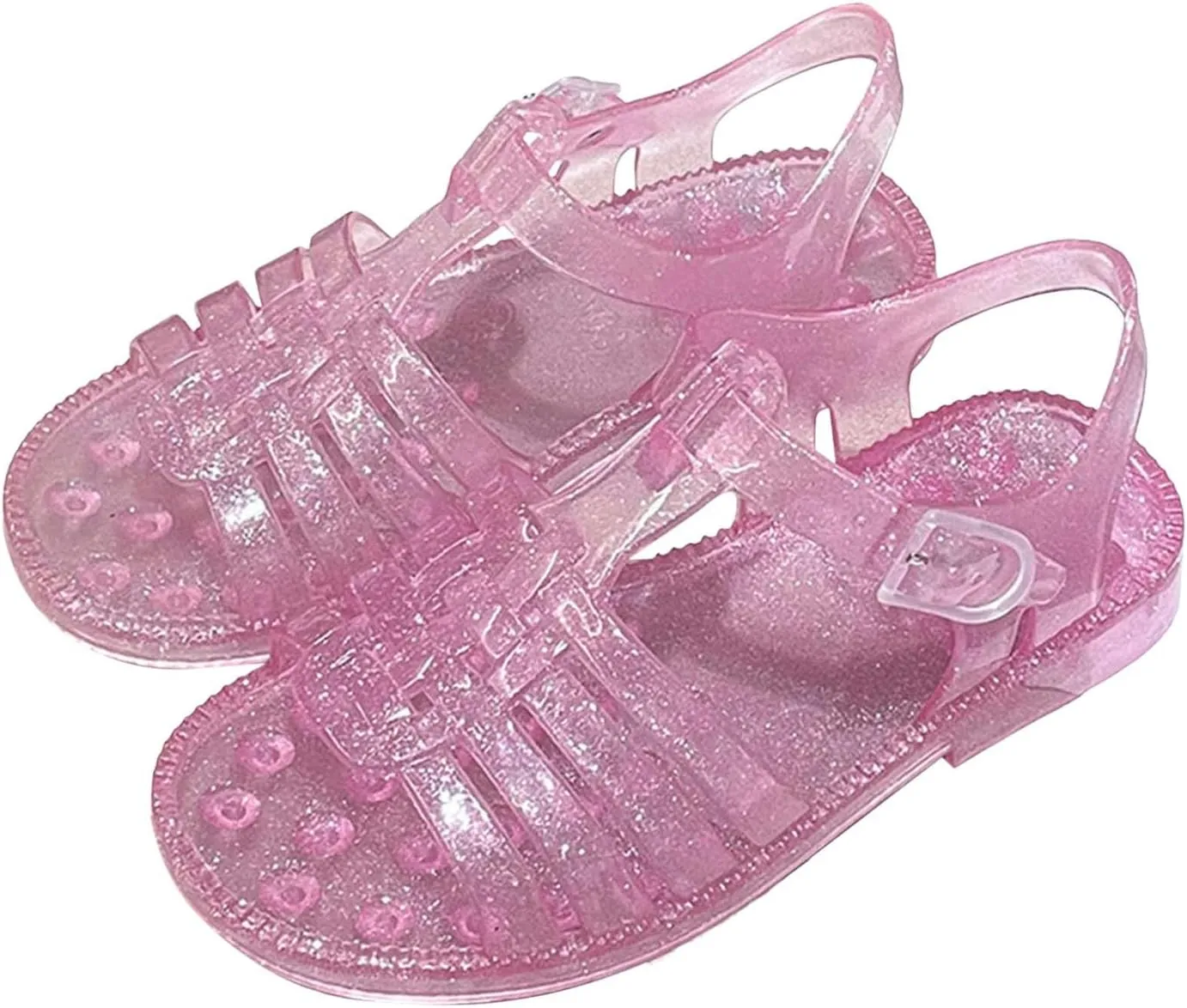 Summer Girls Sandals Jelly Cloth Flower Fashion Children Open Toe Beach Shoes Size 2 Girls Toddlers Sandals for