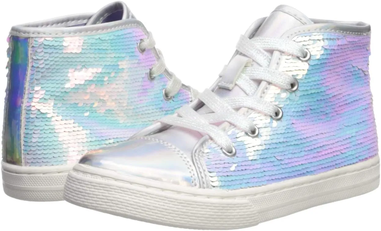 The Children's Place Baby-Girl's High Top Flip Fashion Sneaker
