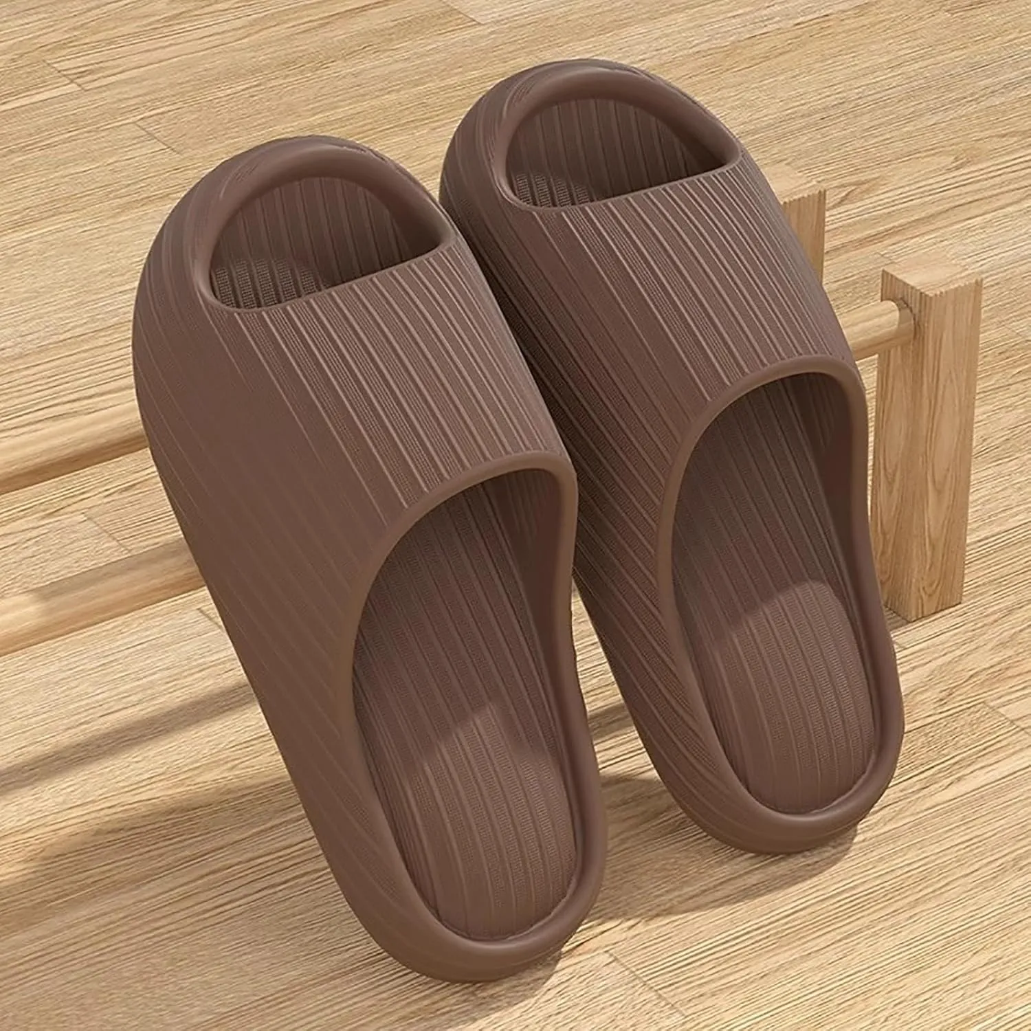 Women for Summer Pillow Slippers for Women and Men Summer Shower Slides Non Slip Quick Drying Comfortable Slippers